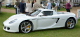 White Porsche Carrera GT