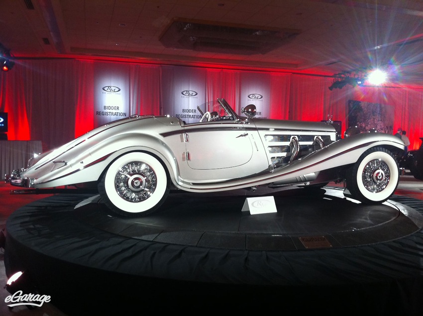 1937 Mercedes Benz 540 K Spezial Roadster RM Auctions Monterey