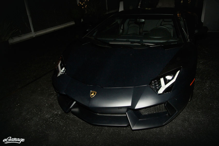  Lamborghini spread its wings with the all new Aventador in a matte paint 