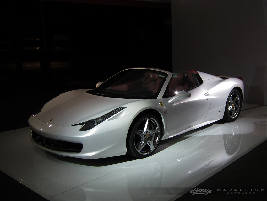 Ferrari 459 Spider Bianco Fuji Ferrari 458 Spider