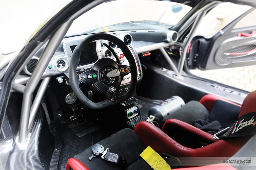 Pagani ZondaR interior Pagani Zonda R