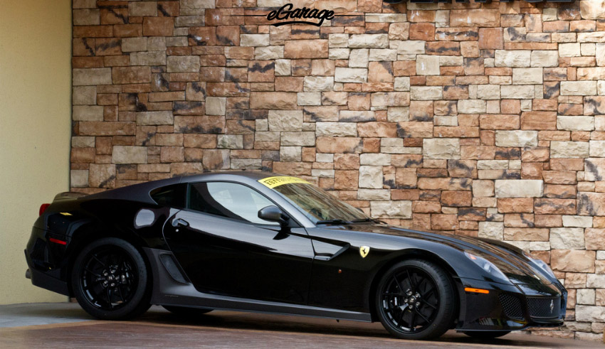 Black Ferrari 599 GTO Black Friday