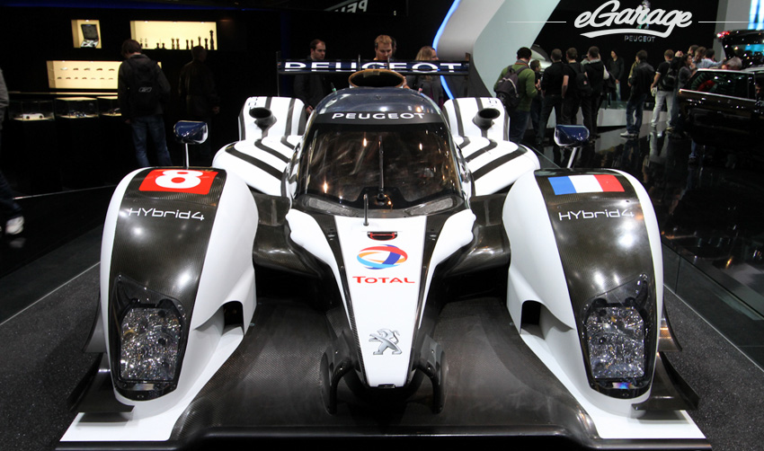 Peugeot 908 Hybrid at Geneva