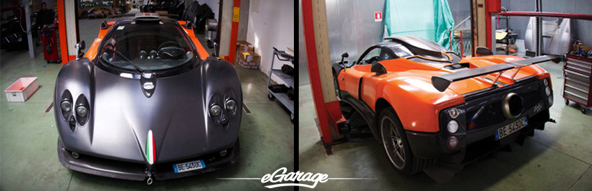 pagani zonda cinque pearl orange porsche 356 speedster tuning toyota supra