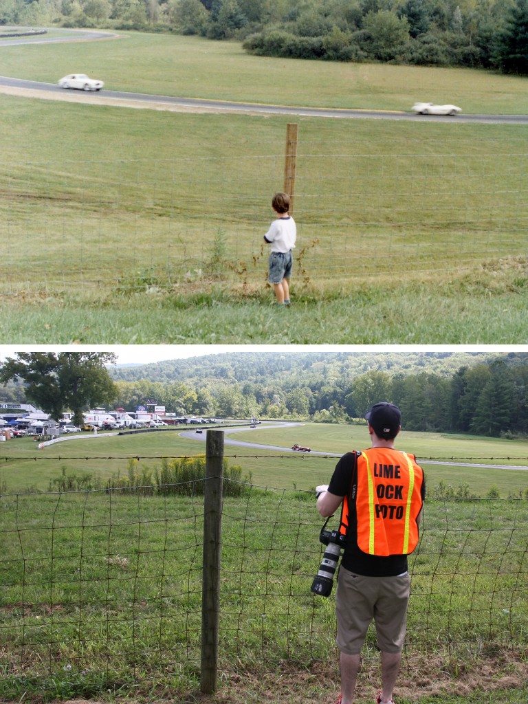 Then and Now Lime Rock