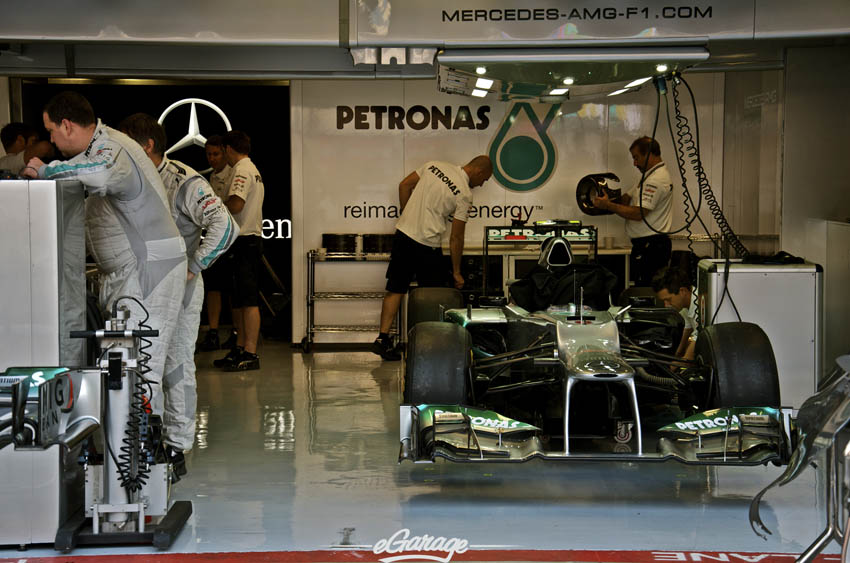 eGarage 2012 Italian Grand Prix Petronas Mercedes