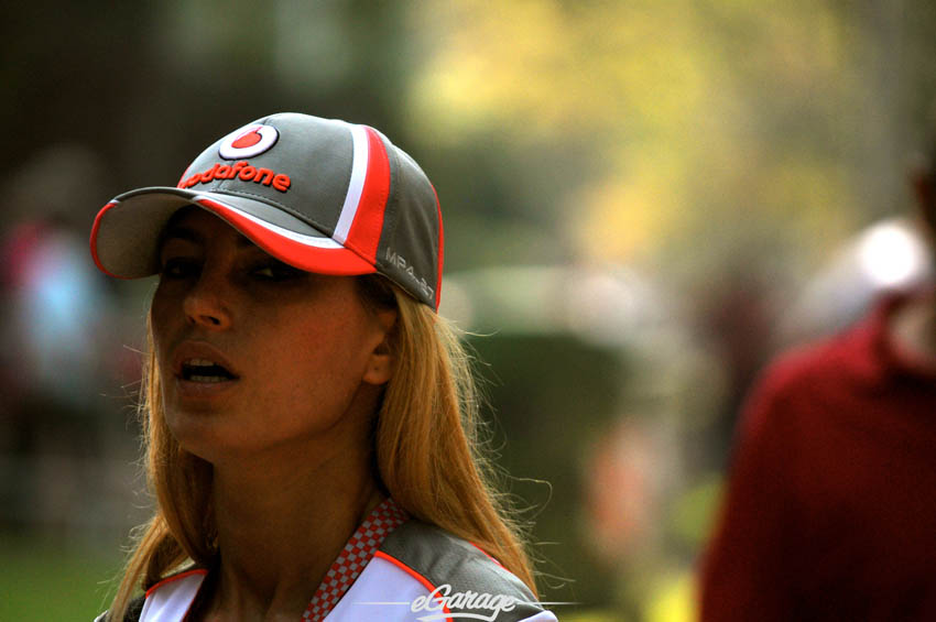 eGarage 2012 Italian Grand Prix Vodafone Girl