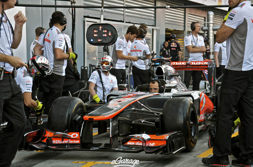 eGarage 2012 Italian Grand Prix McLaren Vodafone