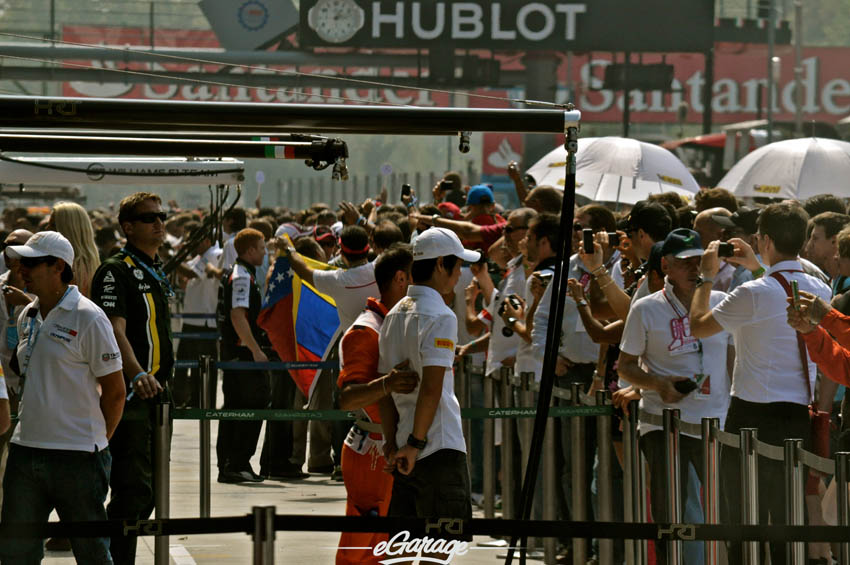 eGarage 2012 Italian Grand Prix Monza Spectators