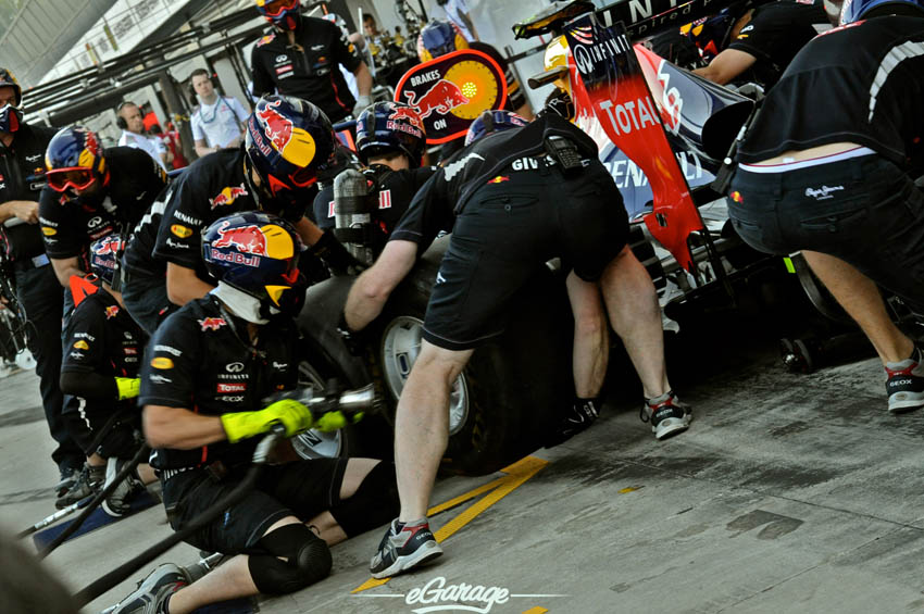 eGarage 2012 Italian Grand Prix Red Bull Pit Crew