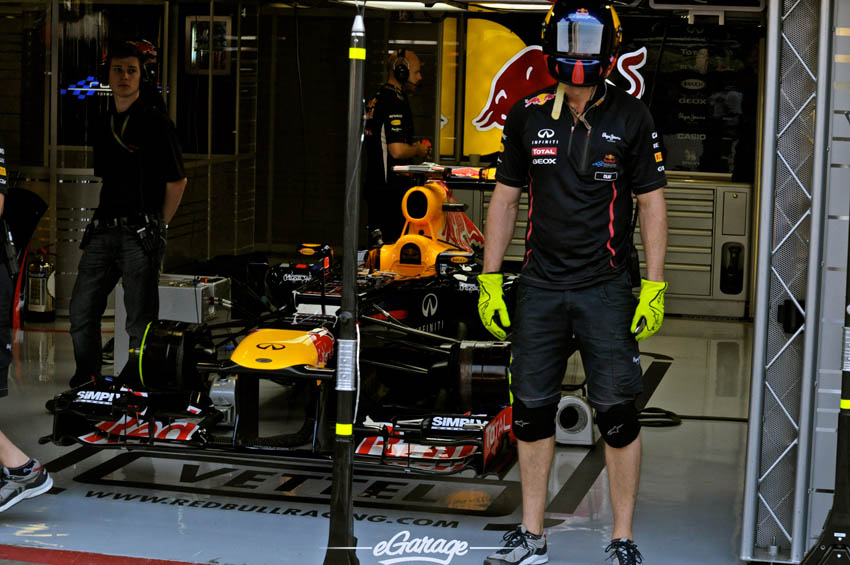 eGarage 2012 Italian Grand Prix Red Bull Pit Guy