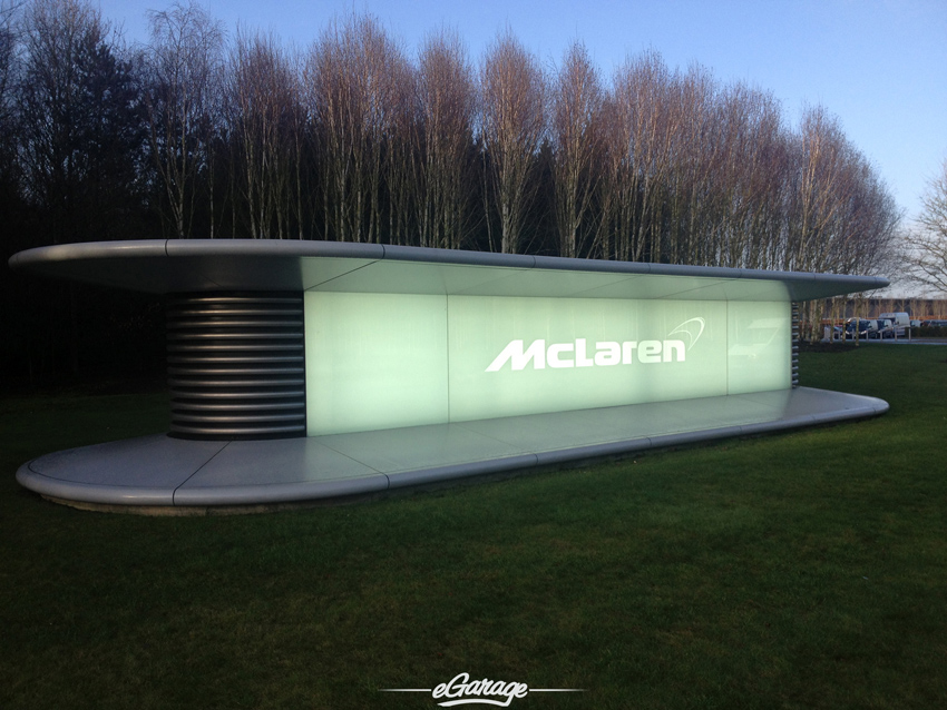 McLaren Woking Entrance