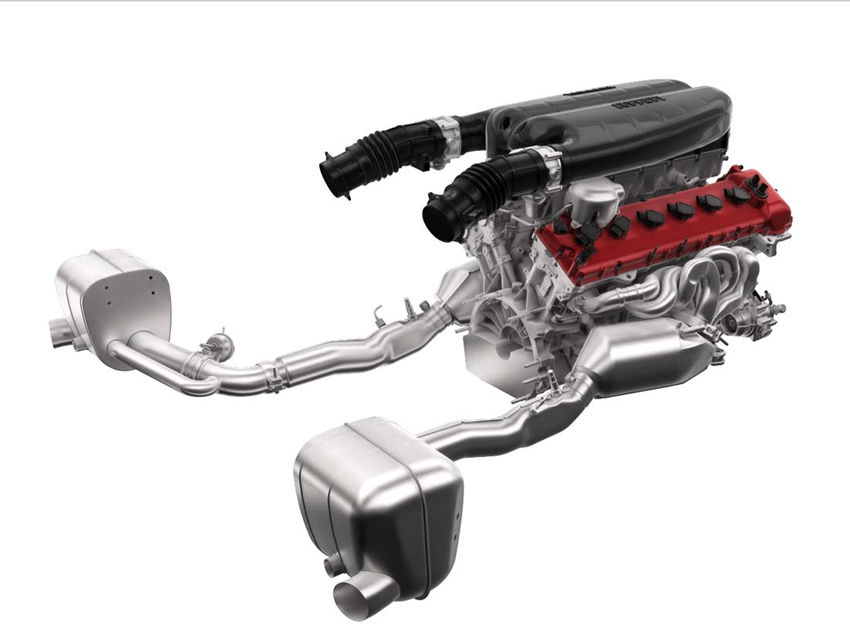 LaFerrari Hy Kers System engine