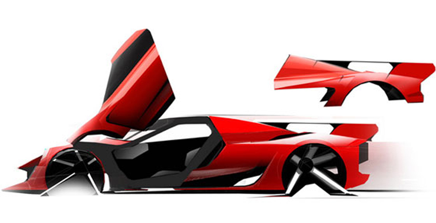 LaFerrari Styling Design