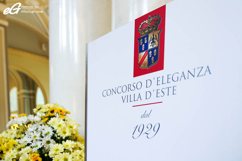 2013 Villa d'Este Sign