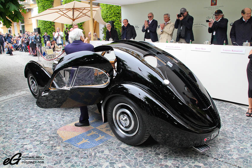 2013 Villa d'Este Bugatti Type 57SC Atlantique Ralph Lauren