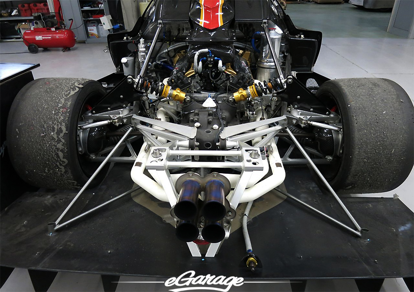 Pagani Zonda R EVO engine