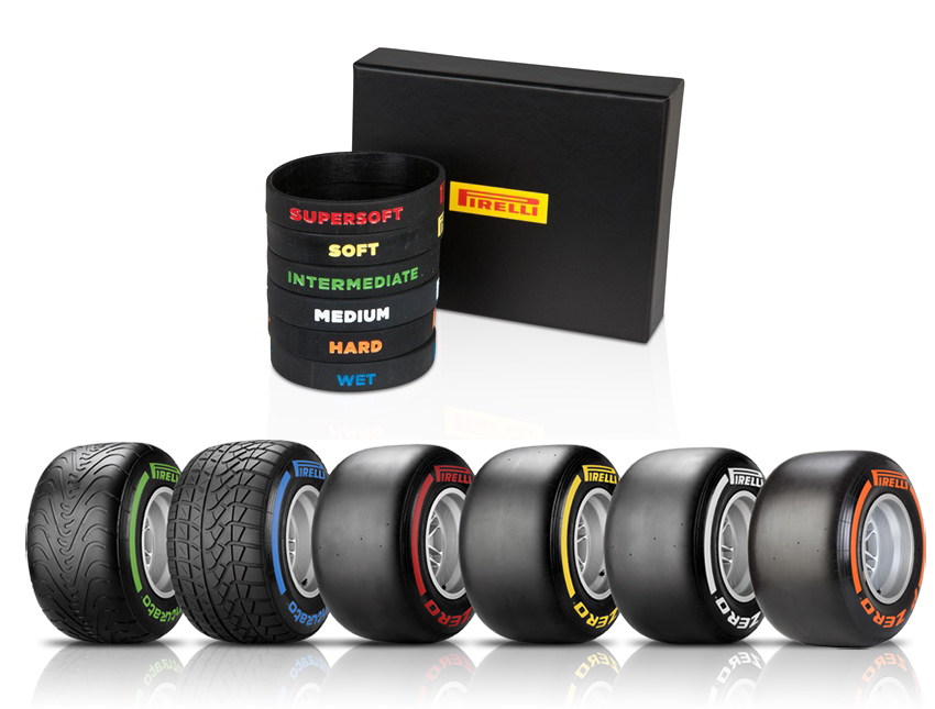 eGarage Pirelli Wristband Fathers Day Gift