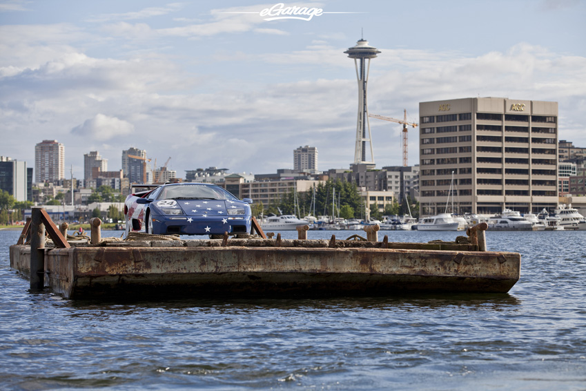 eGarage Lamborghini Diablo SVR Seattle Barge