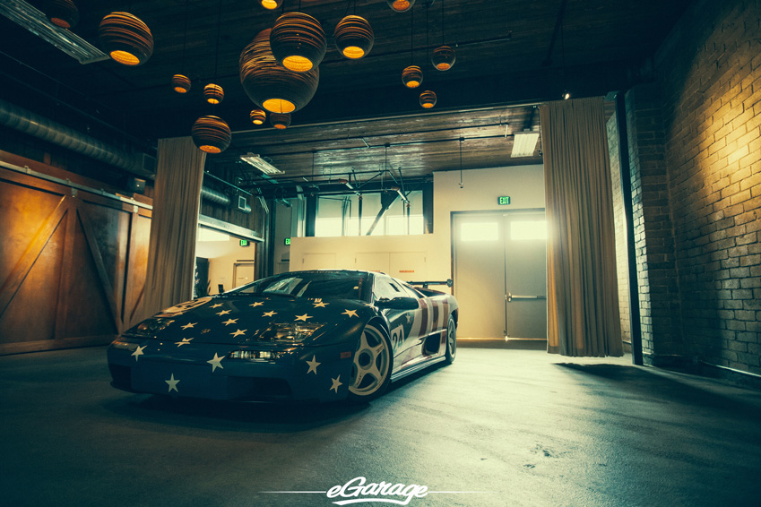 eGarage Lamborghini Diablo SVR Seattle Barge