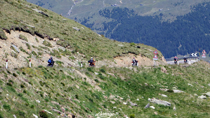 Alpine Adventure bike train