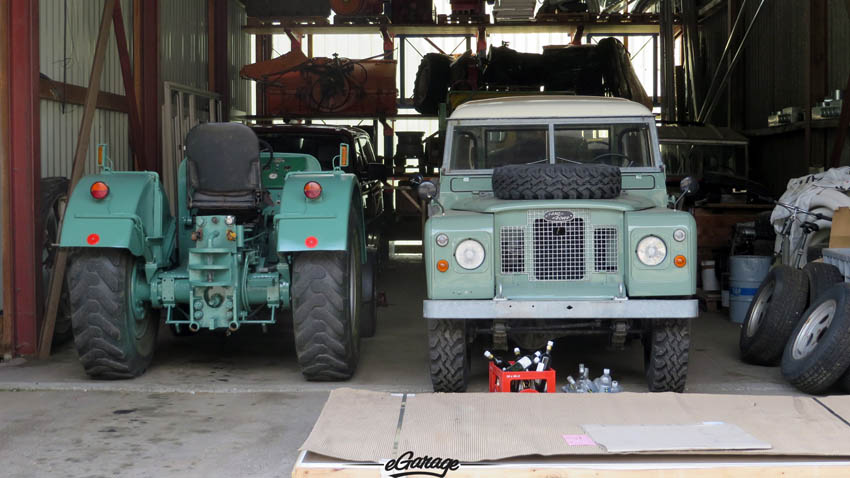 Alpine Adventure LR and Tractor