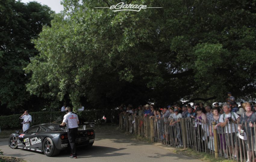 Black McLaren F1 goodwood FoS 2013