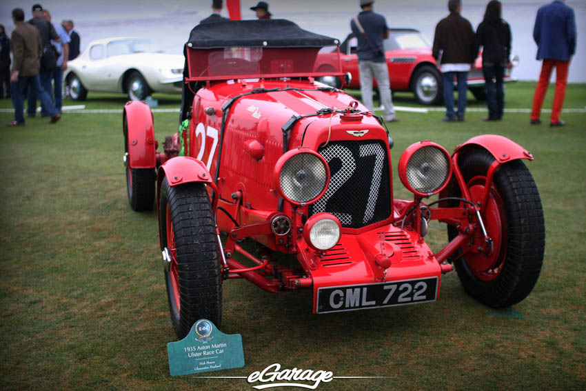 Aston Martin Race Car at Pebble Beach Concours 2013