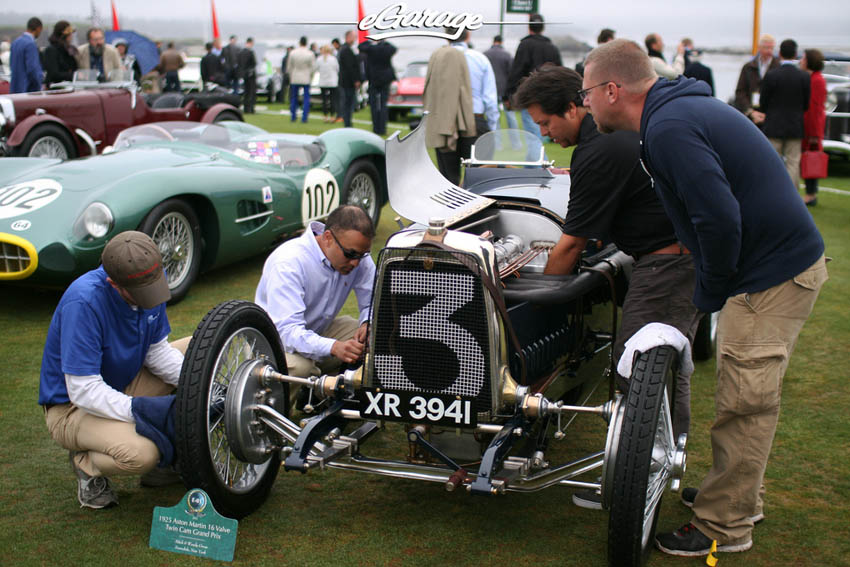 Last Minute Fixes at Pebble Beach Concours 2013