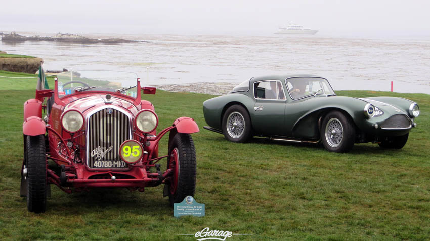 Alfa and Aston at Pebble Beach Concours 2013