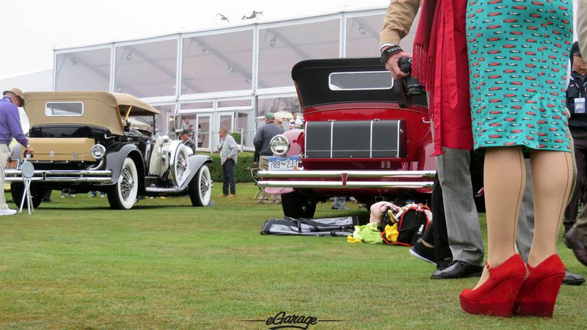 Red on Red Pebble Beach Concours 2013