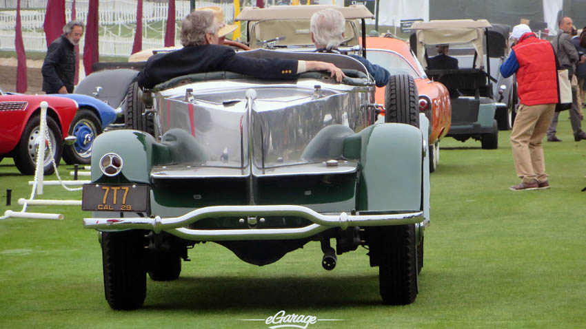 Stainless Boattail at Pebble Beach Concours 2013