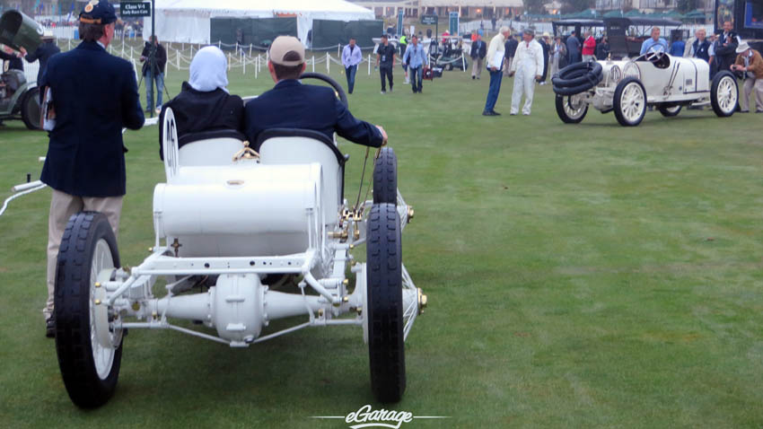 Parking at Pebble Beach Concours 2013