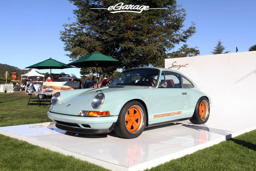 Singer Porsche at The Quail 2013