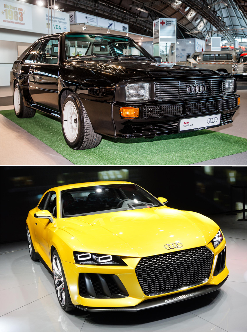 Audi Quattro Frankfurt IAA