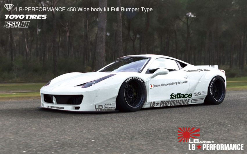 LB Performance Ferrari 458 LB-Works