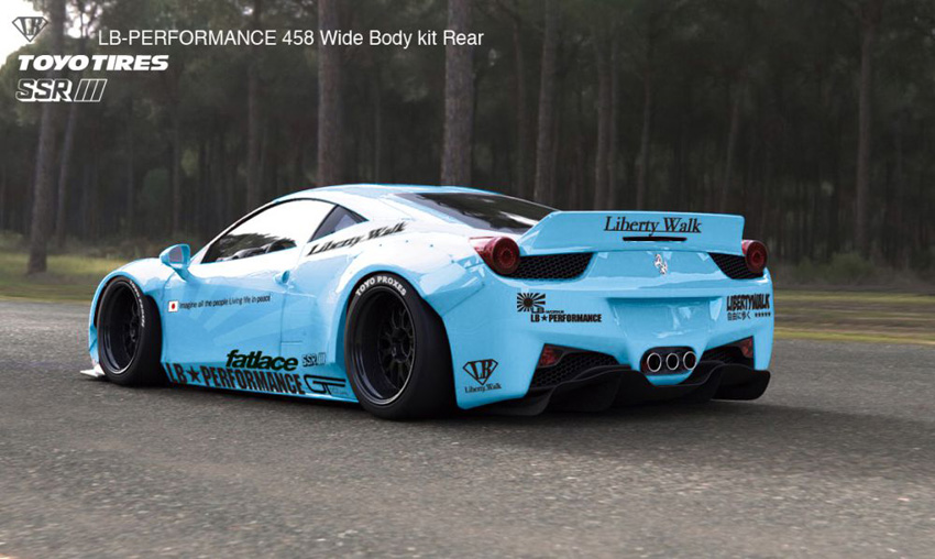 LB Performance Ferrari 458 LB-Works