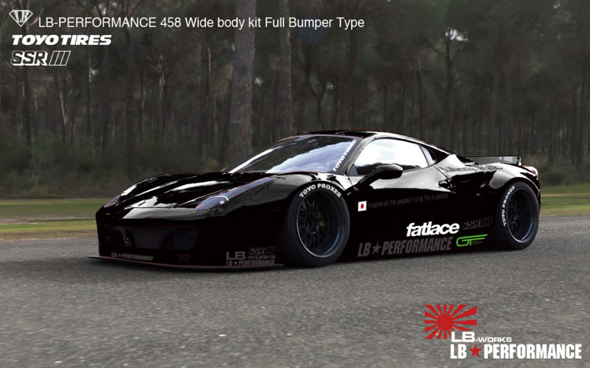 LB Performance Ferrari 458 LB-Works