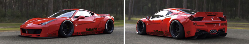 LB Performance Ferrari 458 LB-Works