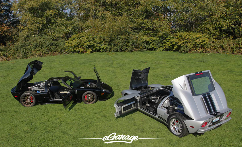 Ford GT Duo Top Down Open