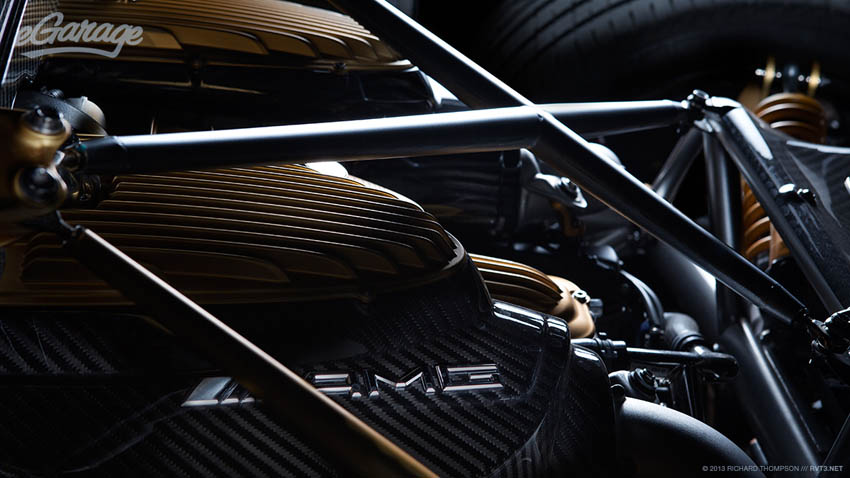 Carbon Pagani Huayra At Night