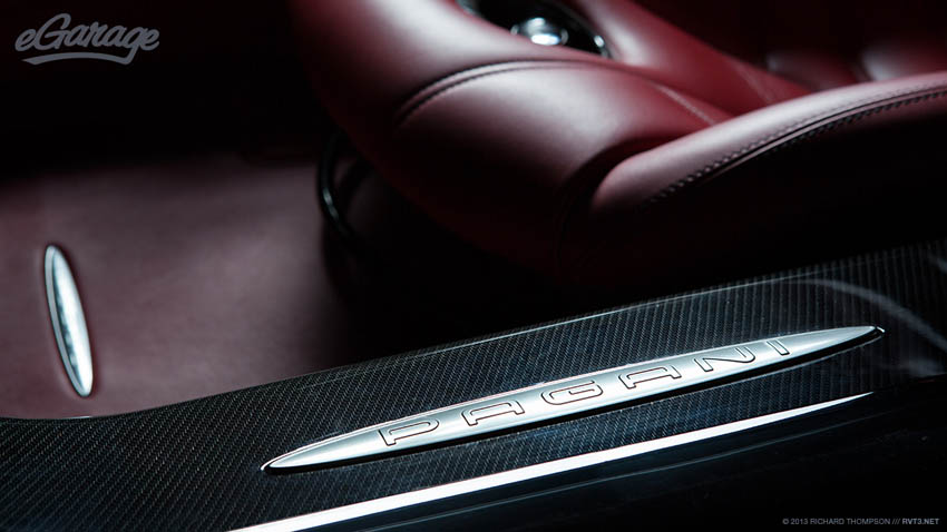 Pagani Huayra Interior Detail