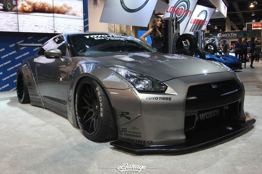 SEMA Show 2013 Nissan GTR Liberty Walk