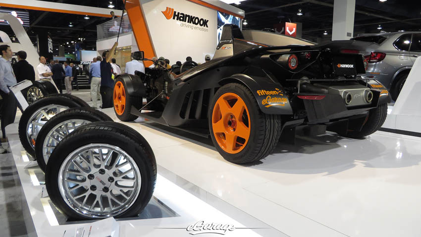 SEMA Show 2013 KTM Xbow eGarage fifteen52 Hankook