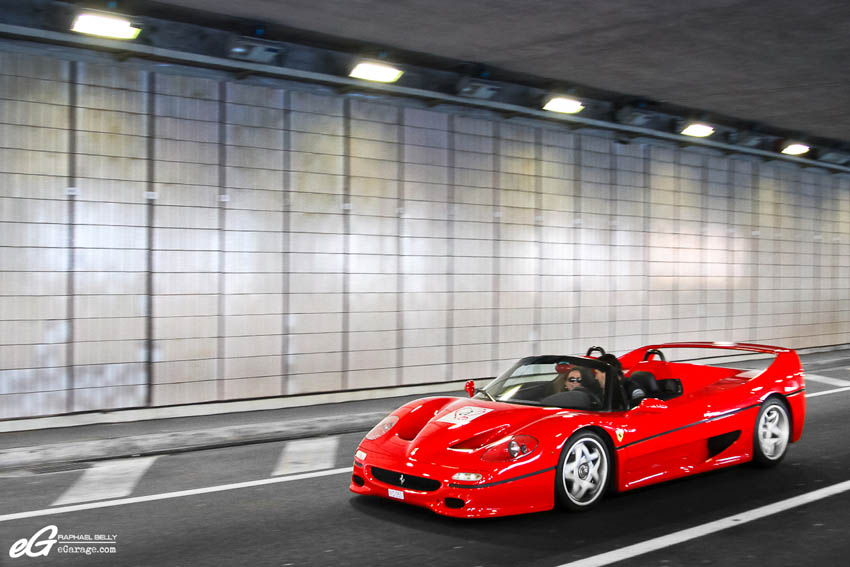 2013 Monaco Telethon Ferrari F50 Tunnel