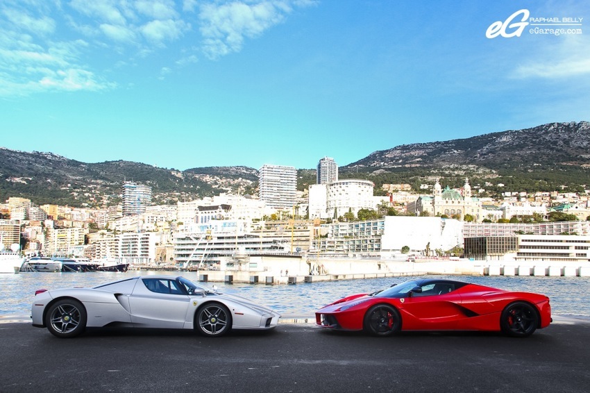 LaFerrari and Ferrari Enzo