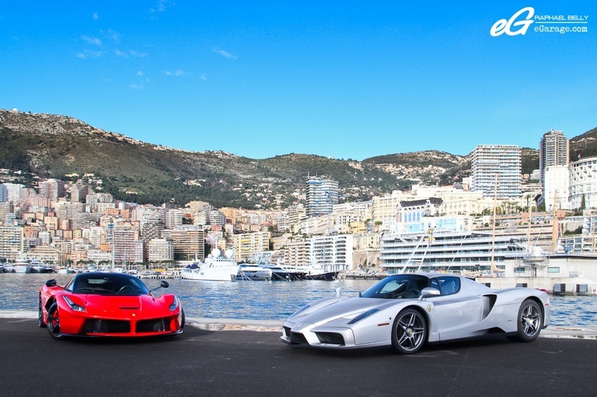 LaFerrari and Ferrari Enzo