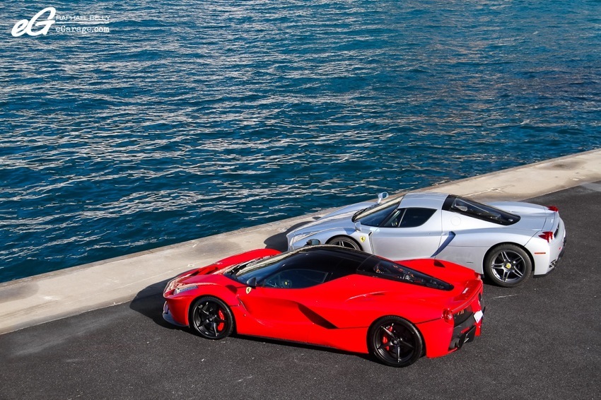 LaFerrari and Ferrari Enzo