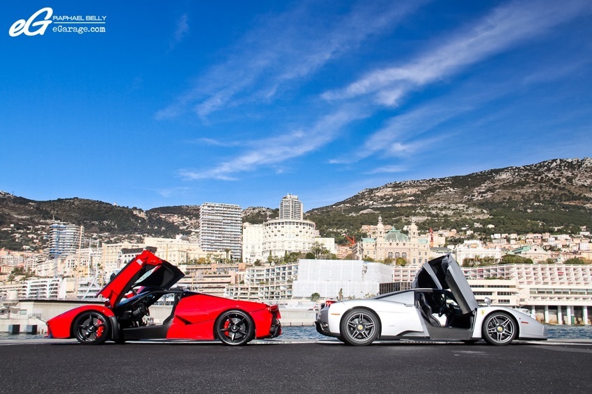 LaFerrari and Ferrari Enzo