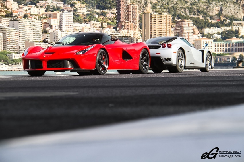 LaFerrari and Ferrari Enzo